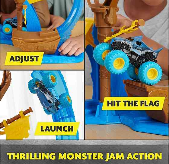 Трек Monster Jam Loop of Doom Stunt Playset Hot wheels. Харьков