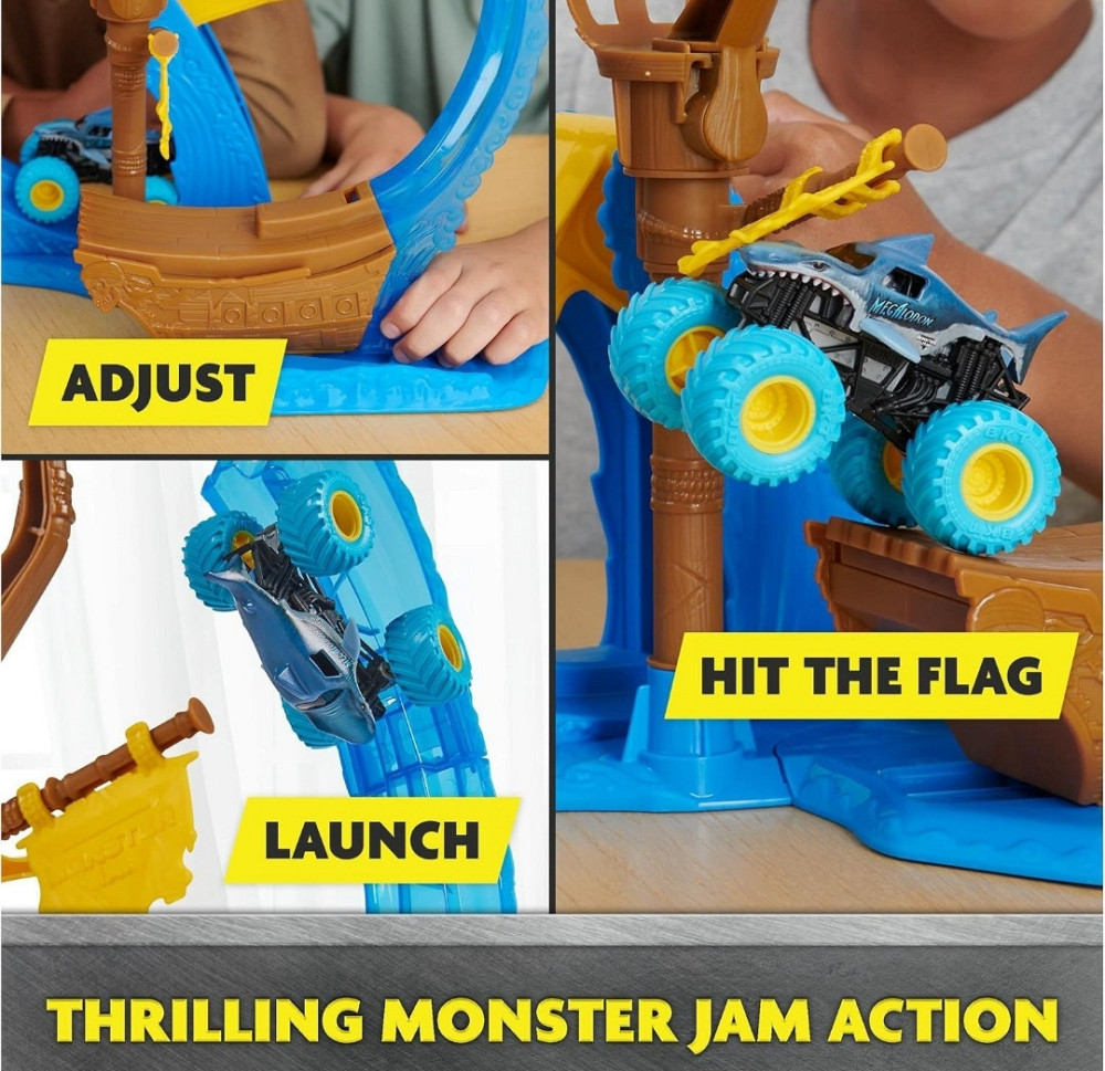 Трек Monster Jam Loop of Doom Stunt Playset Hot wheels. Харьков - изображение 4