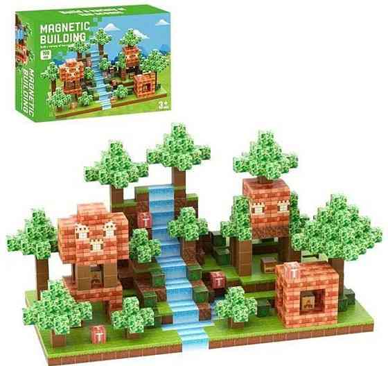 Магнітний конструктор Майнкрафт 146 дет магнитный Minecraft Харьков
