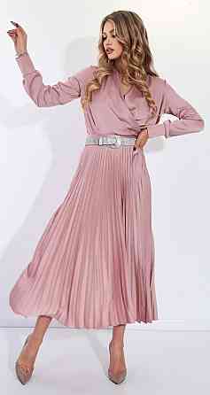 Костюм зі спідницею гофре із шовку (42) Київ