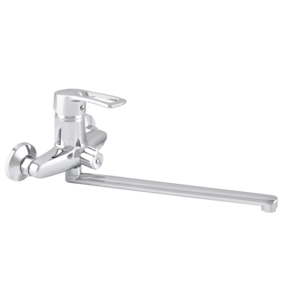 Смеситель для ванны Zerix LUN7 181 с поворотным изливом Харьков