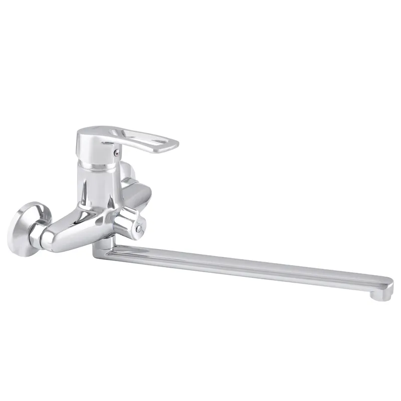 Смеситель для ванны Zerix LUN7 181 с поворотным изливом Харьков - изображение 1