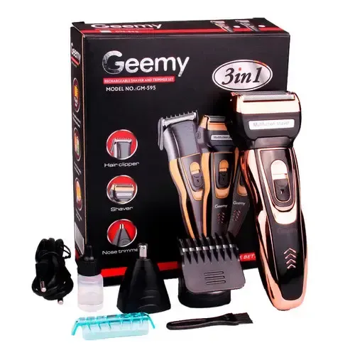 Набор для стрижки 3в1 Gemei GM 595 Hair Trimmer Коломыя - изображение 1