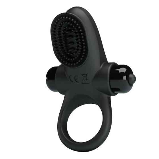 Ерекційне кільце PRETTY LOVE VIBRANT PENIS RING II Black Sex Aura Київ