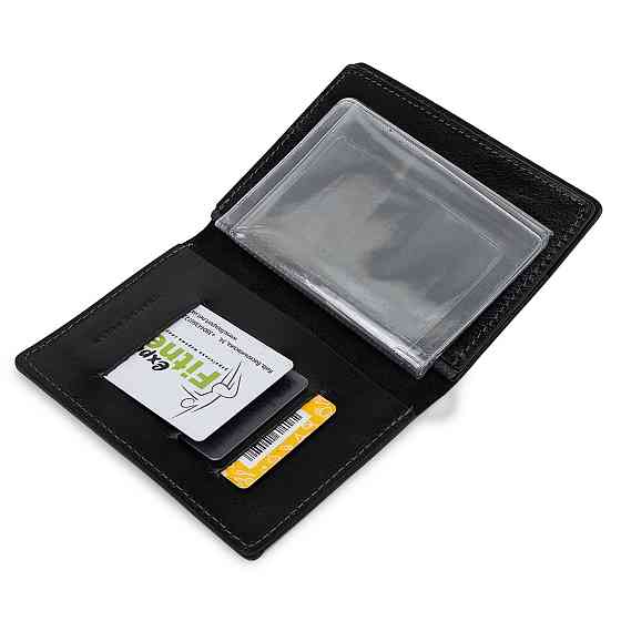 Кожаная обложка для документов GRANDE PELLE 11401 Черный Киев