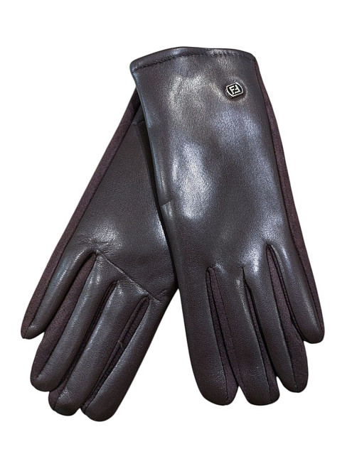 Жіночі рукавички сенсорні one size коричневий Київ - фото 1