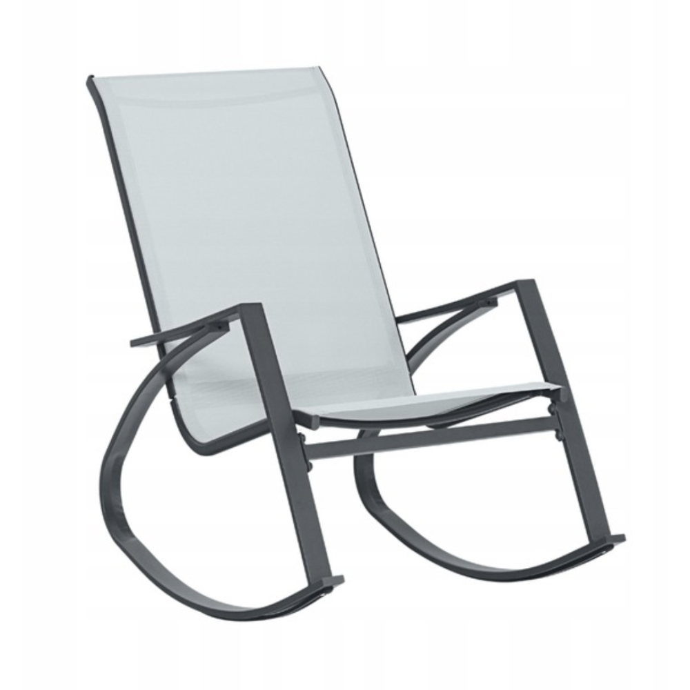 Крісло-гойдалка Chomik KIVI сірий Киев - изображение 1