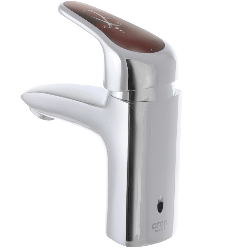 Смеситель для умывальника Cron Magic 001 с красной ручкой CR0143 Харьков - изображение 2