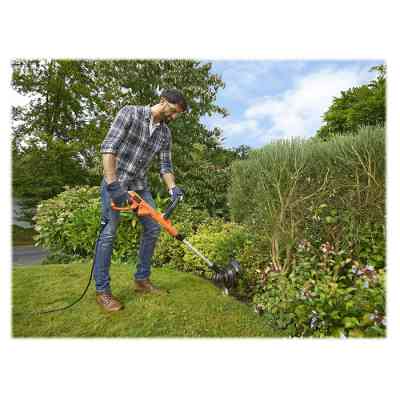 Тример садовий Black&amp;Decker 0.55 кВт, ширина косіння 30 см, 7500 об/хв, вага 2.6 кг (BESTE630) Вінниця