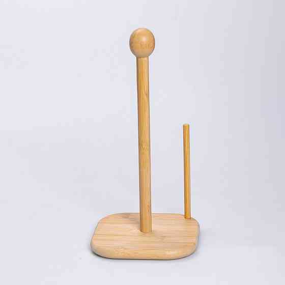 Держатель для бумажных полотенец 15.5×15.5×32 (см) подставка деревянная HB-40-10 Киев