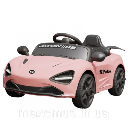 Детский электромобиль с пультом управления SP 720 электромобиль для детей аккумуляторный розовый Мостиска
