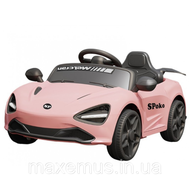 Детский электромобиль с пультом управления SP 720 электромобиль для детей аккумуляторный розовый Мостиска - изображение 1