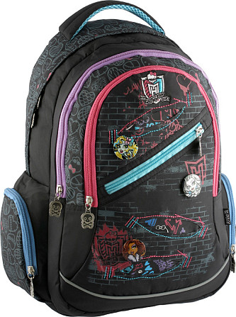 Ранець м'який "Kite" MH14-563K "Monster High", шт Київ - фото 1