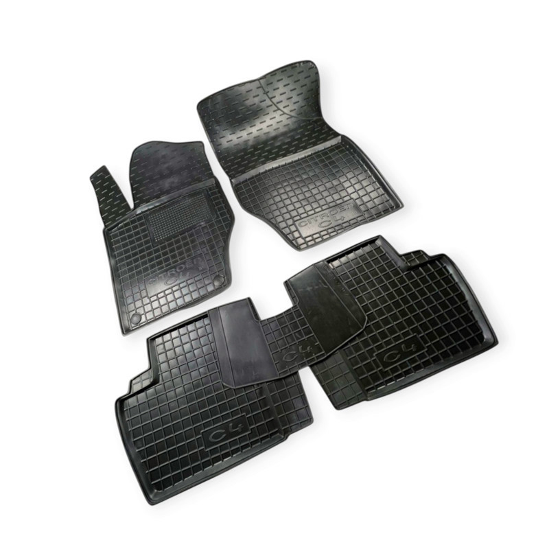 Коврики citroen с4 2010-2020 борт 2,5см, с перемычкой салона Мукачево - изображение 1