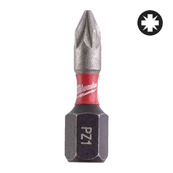 Біта SHOCKWAVE MILWAUKEE, PZ1, 25мм, (25шт) пластикова коробка Одесса