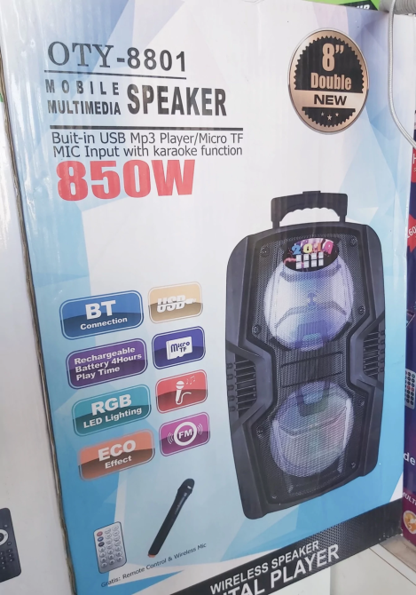 Беспроводная акустическая система OTY-8801 Bluetooth Trolley Speaker Винница - изображение 8
