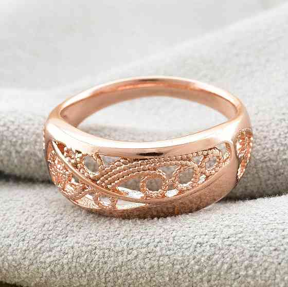 Кольцо Xuping позолота РО, 19 размер (ширина 8мм, вес 2,7г) Киев