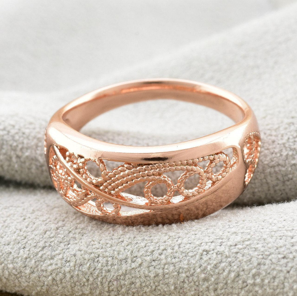 Кільце Xuping позолота РВ, 19 розмір (ширина 8 мм, вага 2,7 м) Київ - фото 3