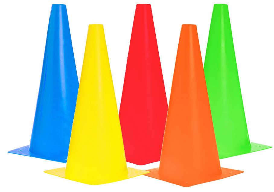 EasyFit Конус-фішка спортивна EasyFit 31 см жовта Коломия - фото 3