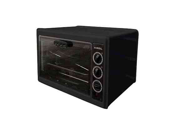 Електродуховка з тайм. (1300Вт) 33л (чорна) ТМ ASEL   Solmir Київ