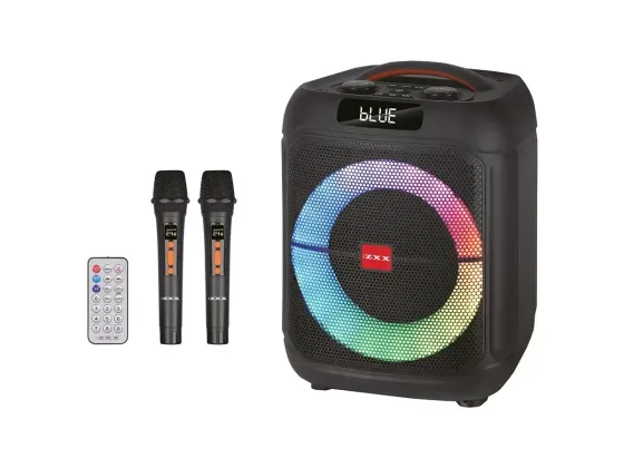 Портативна акустична колонка ZXX-1745 60Вт 8" TWS/FM/USB/TF/BT/LED з 2 мікрофонами Одеса
