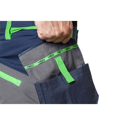 Штаны рабочие Neo Tools Premium, размер XXXL(58), ткань ripstop, 210 г/м2,хлопок (81-227-XXXL) Винница - изображение 12