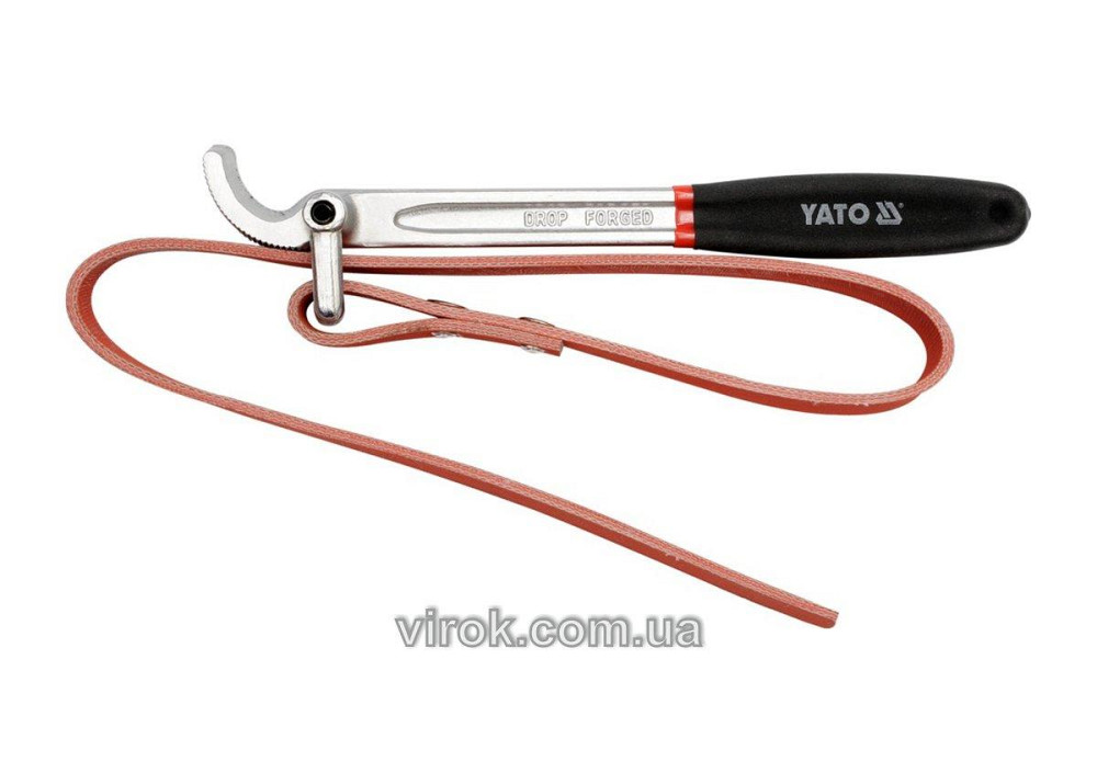 Ключ до оливного фільтру ремінний YATO, d=100-200 мм [5/20] Одеса - фото 1