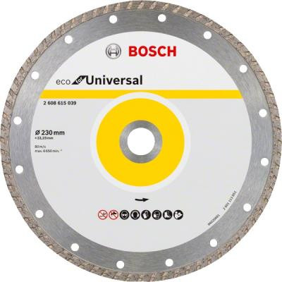 Круг відрізний Bosch ECO Universal Turbo 230-22.23 (2.608.615.039) Вінниця - фото 1