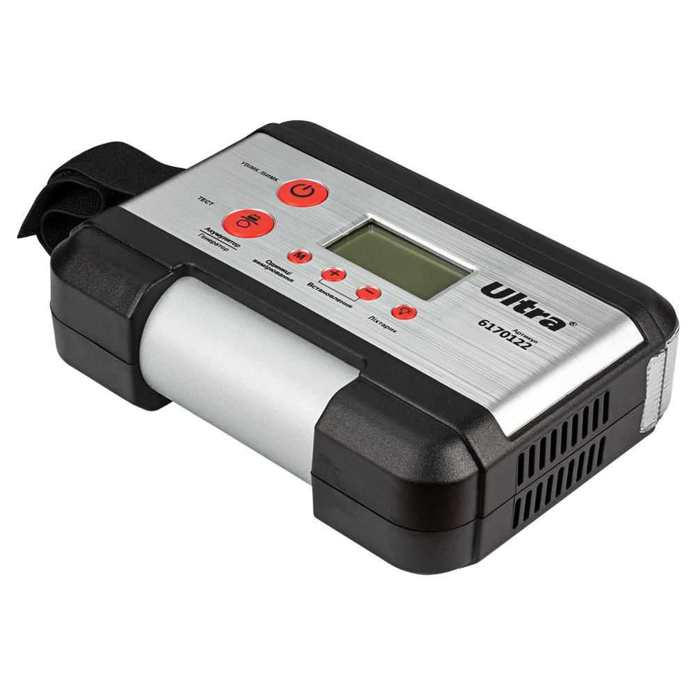 Ultra Компрессор автомобильный с электронным дисплеем 12В 180Вт 15А 45л/мин 10бар ULTRA (617012 Коломия - фото 5