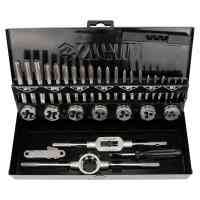 Набір плашок і мітчиків 32пр + метал кейс SIGMA Житомир