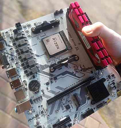 MACHINIST B450 | AM4 | DDR4 | M.2 NVMe (новая) | материнская плата. Киев