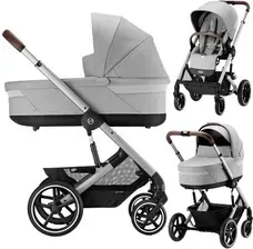 Детская коляска CYBEX BALIOS S LUX 2 WÓZEK 2W1 GONDOLA COT S 2.0 LUX RAMA SILVER LAVA GREY Киев - изображение 1