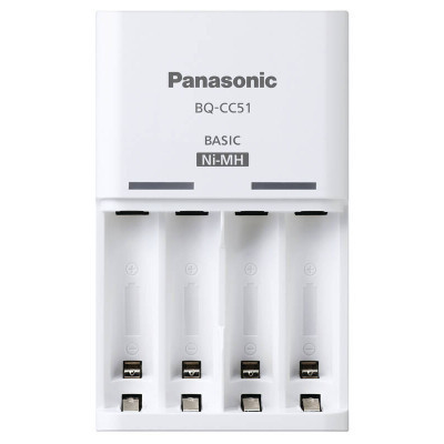 Зарядний пристрій для акумуляторів Panasonic Basic Charger + Eneloop 4AA 2000 mAh New (K-KJ51MCD40E) Вінниця - фото 3