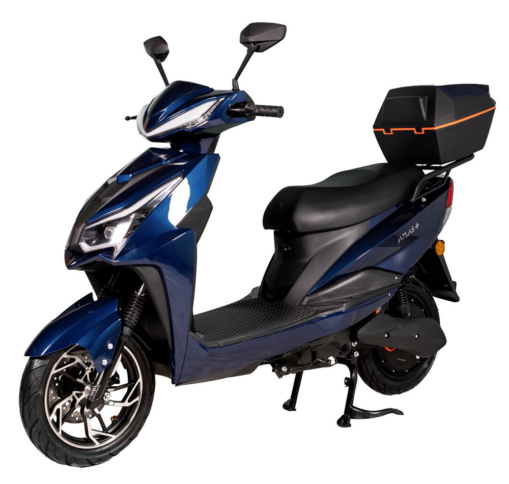 Електроскутер Atlas Spider 2 2000W Plus Cyan Blue Київ - фото 1