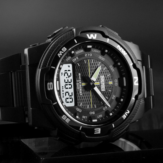 Skmei 1370BKWT Black-White SBR Киев - изображение 4