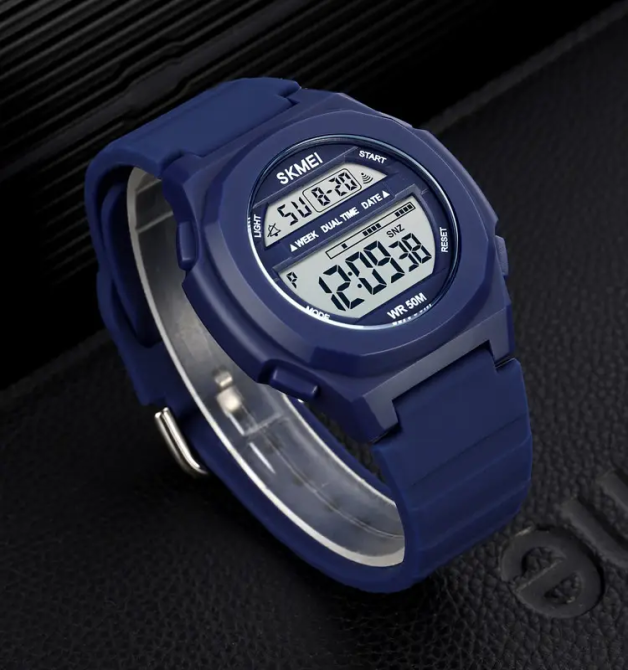 Годинник чоловічий спортивний Skmei 1821 (Сині) Київ - фото 5