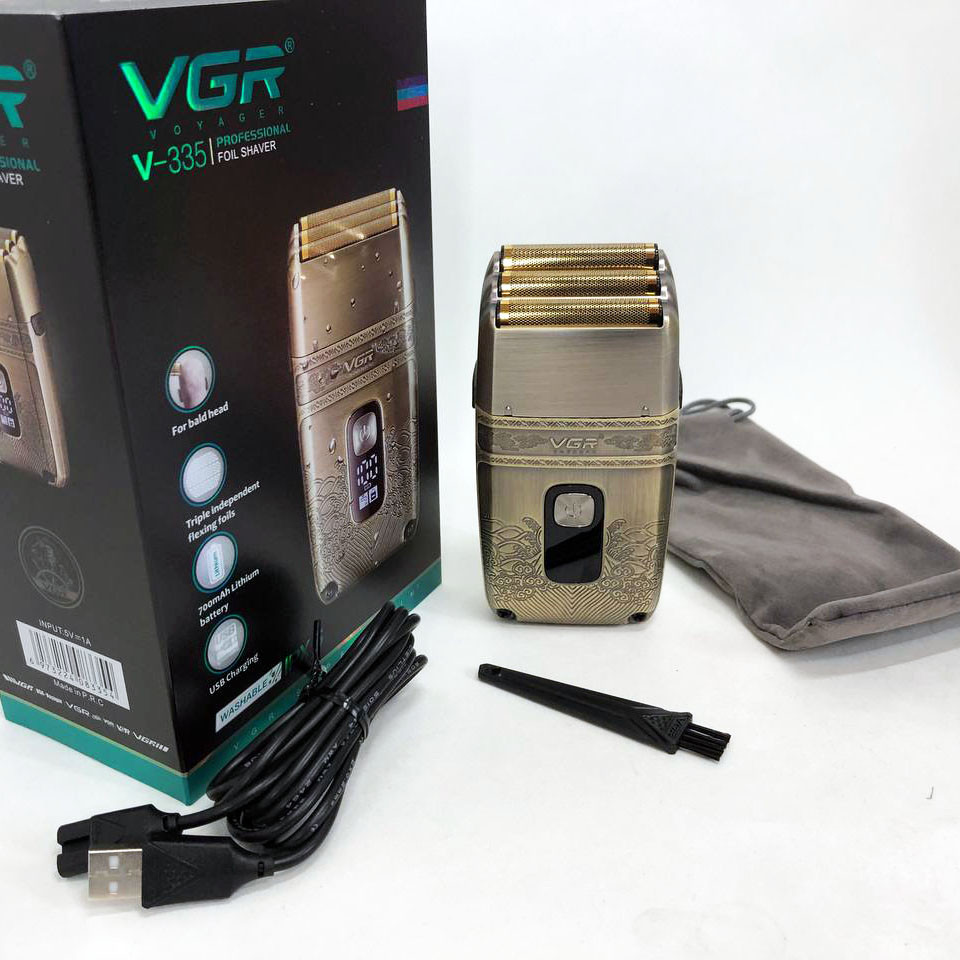 Електрична бритва джемей акумуляторна VGR, Професійна чоловіча електробритва, Бритви акумуляторні LZ-78 Львів - фото 10
