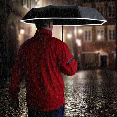 Зонт Schwarzwolf CRUX Полный автомат Черный (F0107500AJ3) Винница