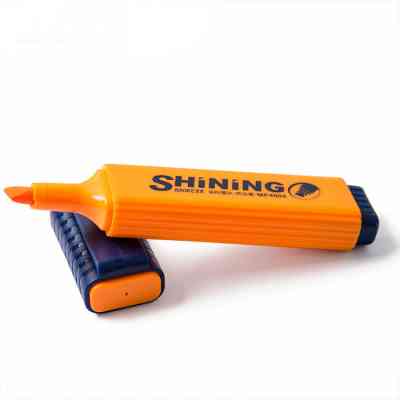 Маркер Baoke текстовый, 2-4 мм оранжевый Shining (MARK-TXT-BAO-MP4904O) Винница