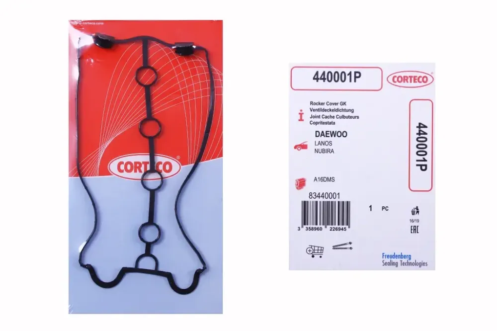 Прокладка клапанной крышки Lanos 1.6 Corteco (Aveo, Lacetti) Винница - изображение 1