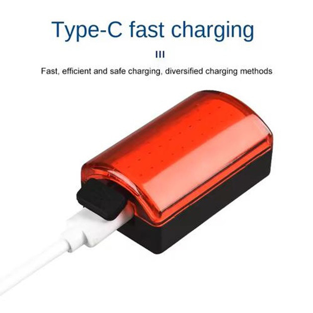 Ліхтар для велосипеда з відбивачем MY-2105-60LED, Велофара із заднім стоп-сигналом WS-24 Львів - фото 5