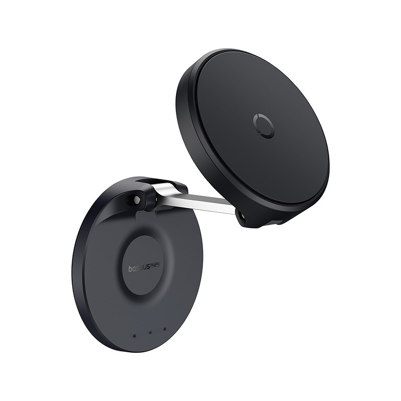 Автотримач для телефона Baseus MagPro Magnetic Foldable Phone Mount Cluster Black Киев - изображение 6