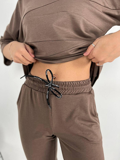 Жіночий спортивний костюм двонитка літній. 42-60р Київ - фото 3