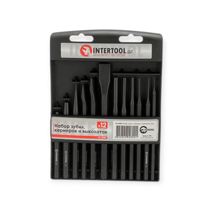 Набір зубил, кернерів, виколоток 12 шт (планшет) Мукачево - фото 2