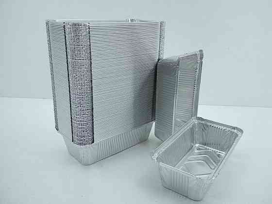 Контейнер из пищевой алюминиевой фольги прямоугольный 900 мл SP62L100 штук (1 пачка) Харьков