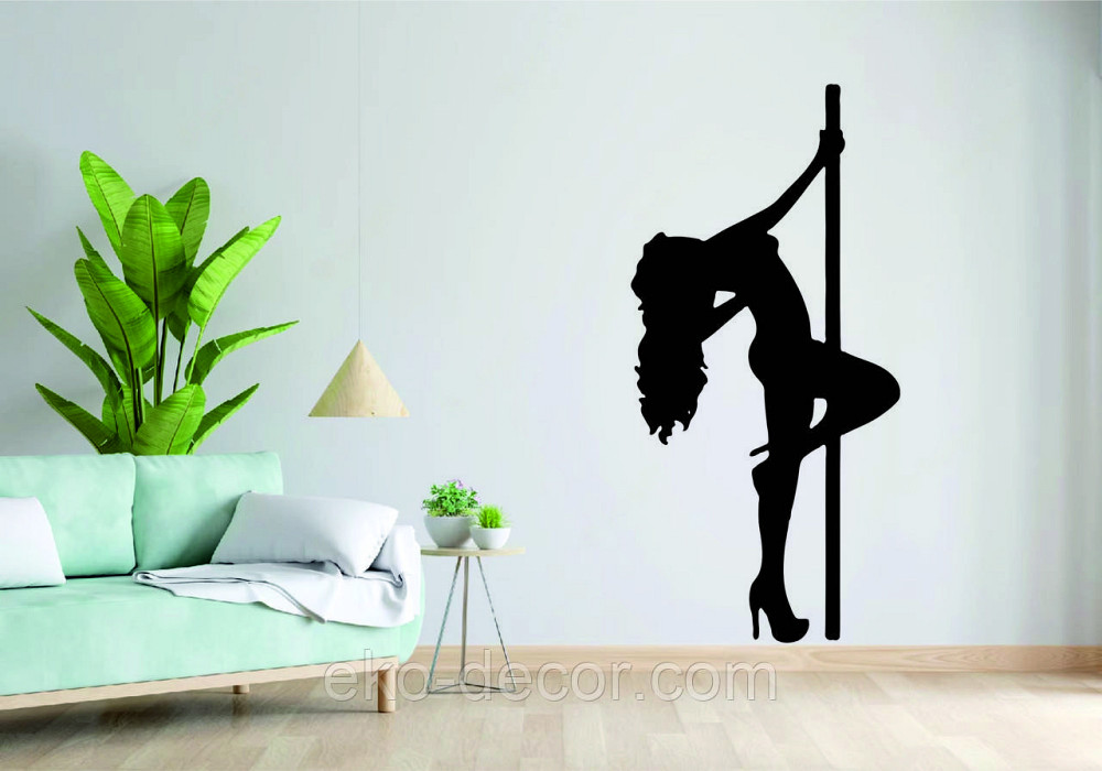 Декоративне настінне Панно «Стриптиз», Декор на стіну 110*52 см, Чорний Київ - фото 8