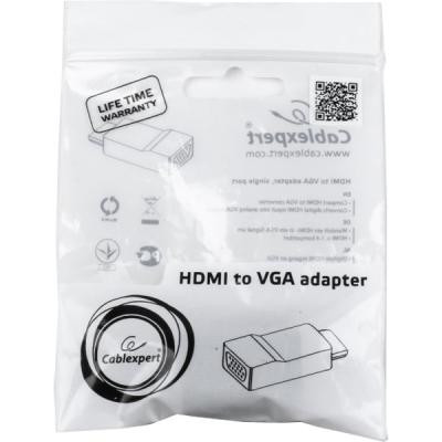 Переходник HDMI to VGA Cablexpert (A-HDMI-VGA-001) Винница - изображение 3