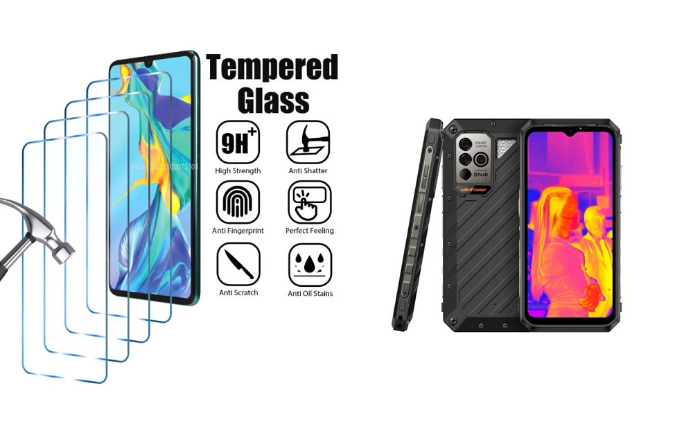 Защитное стекло ArmorGlass для Ulefone Armor 18 Ultra, 18T, 18T Ultra – устойчивое к царапинам и ударам Киев - изображение 1