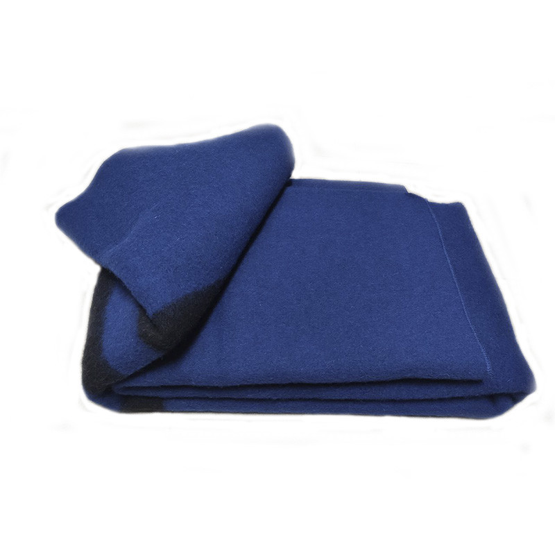 Ковдра "Армійська" напіввовняна, синя, 140×205 см, щільність 630 г/м² Київ - фото 1