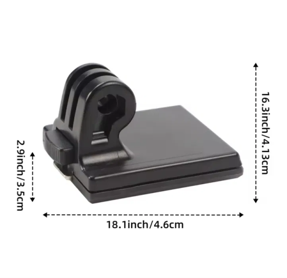 Тримач для екшн-камери GoPro на шолом типу FAST із майданчиком NVG (Пластик) Київ